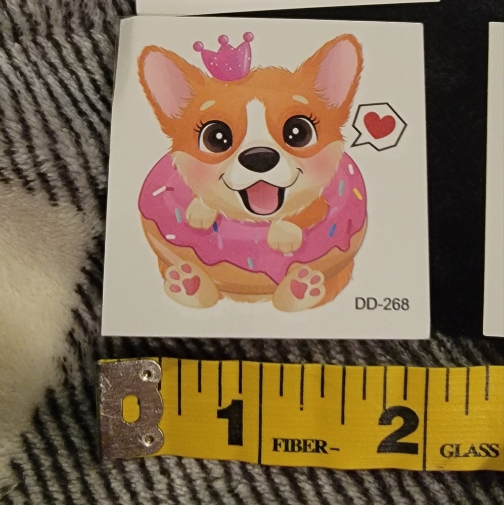Cute Cartoon Tattoo Set - Picture 6 of 7
